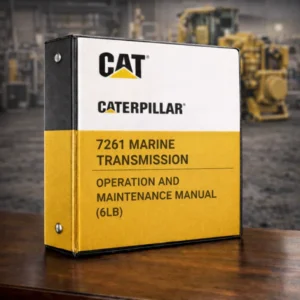 Caterpillar 7261 Marine Transmission Operation And Maintenance Manual – 6LB