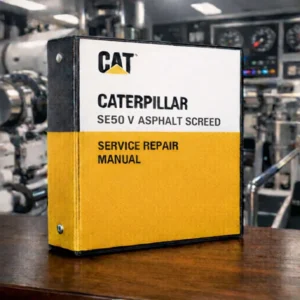 CAT SE50 V Asphalt Screed Service Repair Manual