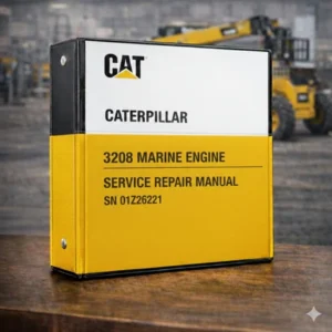 CATERPILLAR 3208 Marine Engine Service Repair Manual SN 01Z26221