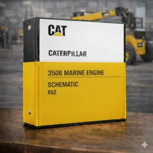 CATERPILLAR 3508 Marine Engine Schematic Manual (69Z)