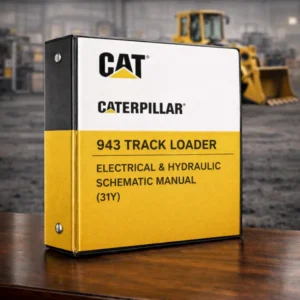 CATERPILLAR 943 Track Loader Electrical & Hydraulic Schematic Manual (31Y)