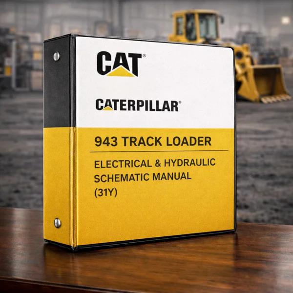 CATERPILLAR 943 Track Loader Electrical & Hydraulic Schematic Manual (31Y)