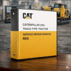 CATERPILLAR D5G Track-Type Tractor Service Repair Manual (RKG)
