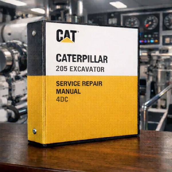 Caterpillar 205 Excavator Service Repair Manual 4DC PDF Download