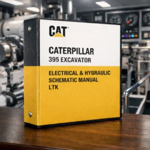 CATERPILLAR 395 EXCAVATOR ELECTRICAL & HYDRAULIC SCHEMATIC MANUAL – LTK
