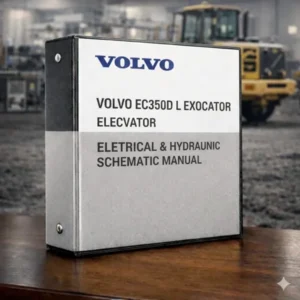 VOLVO EC350D L Excavator Electrical & Hydraulic Schematic Manual