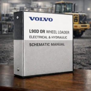 Volvo L90D OR Wheel Loader Electrical & Hydraulic Schematic Manual