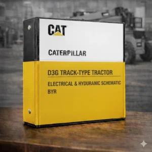 Caterpillar D3G (BYR) Electrical & Hydraulic Schematic Manual