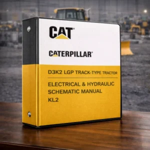 Caterpillar D3K2 LGP Track-Type Tractor Electrical & Hydraulic Schematic Manual (KL2)