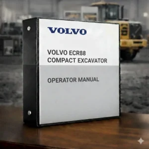 VOLVO ECR88 COMPACT EXCAVATOR OPERATOR MANUAL
