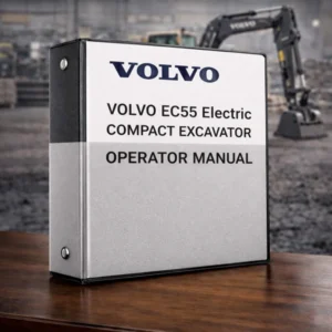 VOLVO EC55 Electric COMPACT EXCAVATOR OPERATOR MANUAL