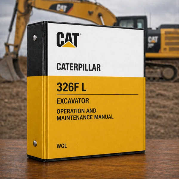 Caterpillar 326F L Excavator Operation and Maintenance Manual PDF WGL