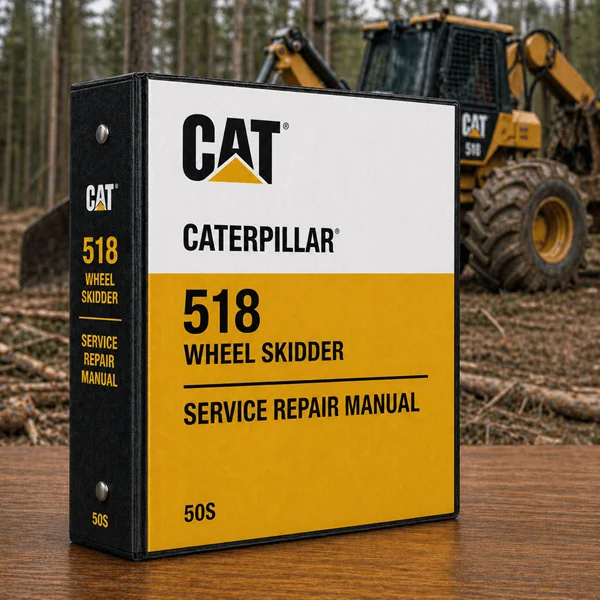 Caterpillar 518 Wheel Skidder Service Repair Manual PDF Serial 50S
