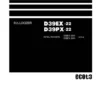 KOMATSU D39EX-22, D39PX-22 (JPN) BULLDOZER SERVICE REPAIR MANUAL SN 3001-UP