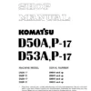 KOMATSU D50A-17, D50P-17, D53A-17, D53P-17 (JPN) BULLDOZER SERVICE REPAIR MANUAL SN 80001-UP