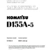 Komatsu D155A-5 (JPN) service manual for SN 65001-UP