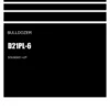 Komatsu D21PL-6 Bulldozer Parts Catalog Manual SN 60001-UP