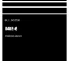 Komatsu D41E-6 Bulldozer Parts Catalog Manual SN B20001-B30000