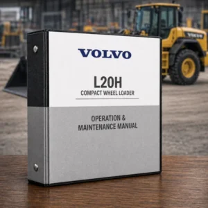 Volvo L20H Compact Wheel Loader Operation & Maintenance Manual PDF