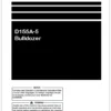 KOMATSU D155A-5 (JPN) BULLDOZER OPERATION & MAINTENANCE MANUAL SN 65137-65138