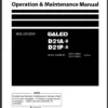 Komatsu D21A-8, D21P-8 Bulldozer Operation & Maintenance Manual