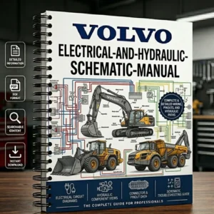 VOLVO FB2800C FELLER BUNCHER ELECTRICAL & HYDRAULIC SCHEMATIC MANUAL